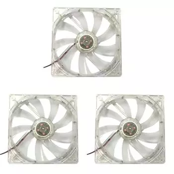 # 12 см 120 мм КРАСНЫЙ светодиод 12 В 4-контактный компьютерный корпус ПК кулер для охлаждения процессора светодиодный вентилятор