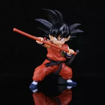 12 см аниме Dragon Ball Рисунок Детство Сон Гоку Фигурка ПВХ Модель Игрушка Статуя Кукла Коллекция Настольные Украшения Дети Gif
