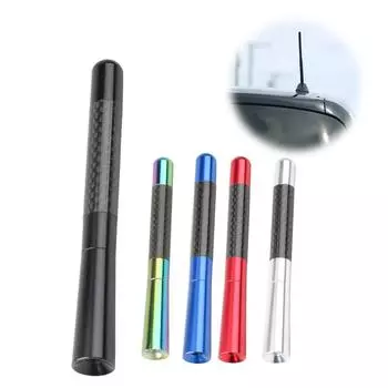 12 см антенна для Mini Cooper карбоновая антенна автомобильная короткая антенна радио FM металлическая приемная антенна автомобильная настройка R1E1