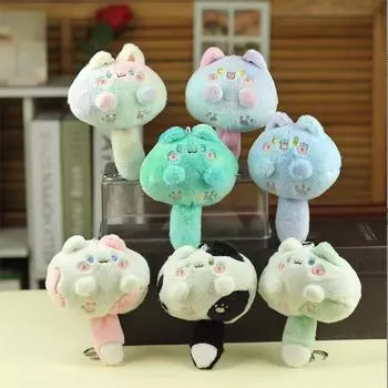 12 см креативная мультяшная кошка плюшевые игрушки сумка кулон мини мягкая игрушка кукла брелок украшения для девочек подарки 11cm-30cm