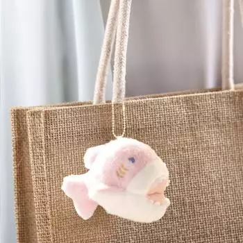 12 см Милая кукла-акула, приятная на ощупь, плюшевая подвеска в виде животного, брелок, кошелек, аксессуары, подарок для детей и девочек фиолетовый