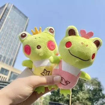 12 см плюшевый брелок мультяшная кукла декоративная легкая модная сумка украшения брелок держатель подарок на день рождения синий