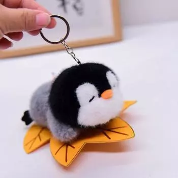 12 см плюшевый пингвин кулон мультфильм плюшевые куклы креативный пингвин брелок девочка Winter Style