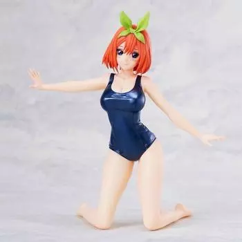 12 см в высоту Накано Йоцуба (из Квинтэссенция квинтуплетов ) в Bikini Garage Kit/Фигурка Модель Орнамент Nakano Yotsuba
