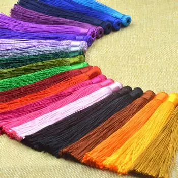 12 см высококачественный вертикальный кистевой автомобильный подвесной мешочек с китайским узлом