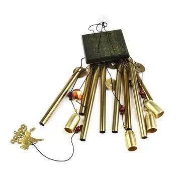 12 Tubes Wind Chimes Metal Large Hanging Wind Chimes Bells For Yard/balcony Outdoor/indoor Garden Home Hanging Decoration