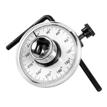 12 угловых датчиков крутящего момента. Высокая твердость. Динамометрический ключ с длинной ручкой. Измеритель крутящего момента. серебряный