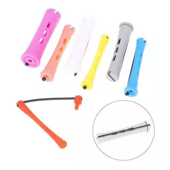 12 упаковок палочек для завивки холодной волны, пластиковые щипцы для завивки, щипцы для завивки волос 0.7CM