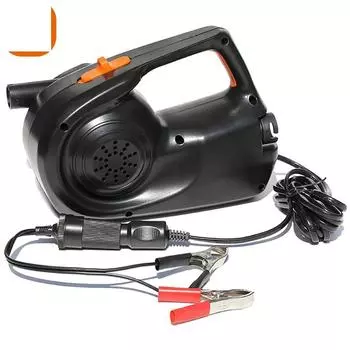12 В 100 Вт автомобильный аккумуляторный насос электрический надувной воздушный насос для каяка, лодки, бассейна, воздушные подушки, шар, авто портативный вентилятор чёрный