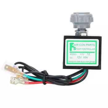 12 В 10 А Автомобильный Кондиционер Электронный Термостат Переключатель Регулировки Температуры Aut 2024 Горячая Распродажа Совершенно Новый И Высокого Качества CHINA