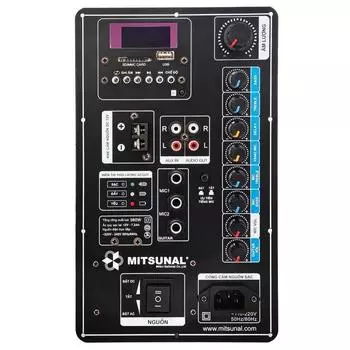 12 В 110 В 220 В цифровой Bluetooth моно стерео 2,0 150 Вт плата усилителя для динамика 6-18 дюймов с микрофоном, гитарный вход, панель динамика WITHOUT POWER