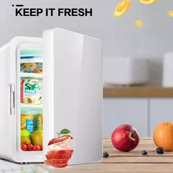 12 В 20 л 75-80 Вт холодильники с морозильной камерой, мини-охлаждающая нагревательная коробка, холодильник, крутой, двойного назначения, для домашнего использования в автомобиле, ультра тихий, низкий уровень шума, автомобиль