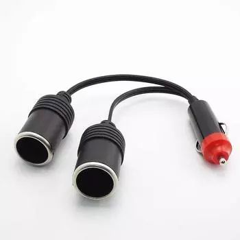 12 В 24 В 10 А 2-полосный разветвитель автомобильная розетка двухпортовый женский разъем адаптера зарядного устройства