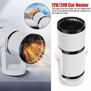 12 В/24 В 150 Вт зимний автоматический обогреватель лобового стекла автомобиля размораживатель обогрева воздуха электрический обогреватель вентилятор антизапотеватель A9P2 A 12V-One size