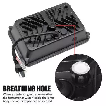 12 В 24 В 4x6 дюймов светодиодные фары H4 светодиодные рабочие фары с DRL-светом для замены фар для автомобилей GMC Chevrolet Jeep мотоциклов грузовиков