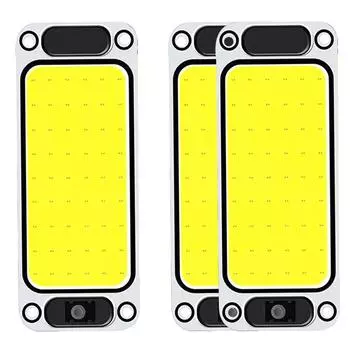 12 В 24 В 54 COB Light Длительный срок службы 10 Вт светодиодный светильник для чтения Stick and Play Roof Panel Light Теплоотдача для автомобиля грузовика 1PCS