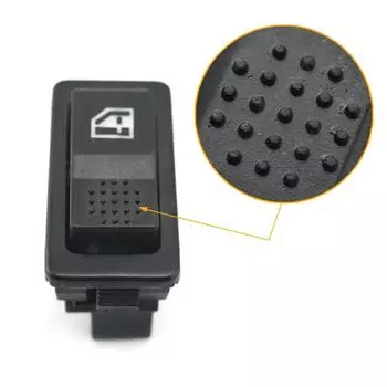 12 В 24 В 5-контактный одиночный переключатель стеклоподъемника автомобиля универсальное применение автомобильные аксессуары чёрный