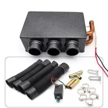 12 В/24 В 800 Вт черный автомобильный зимний обогреватель быстрый нагрев 3 отверстия воздушный вентилятор стояночный обогреватель окна лобовое стекло демистер дефростер для автомобиля грузовик фургон 24V