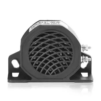 12 В 24 В-80 В 105 дБ децибел резервная сирена бипер зуммер звуковое предупреждение сигнализация заднего хода для автомобиля напоминания о движении задним ходом чёрный