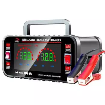 12 В/24 В автомобильное зарядное устройство 150 Вт интеллектуальное импульсное быстрое зарядное устройство для ремонта (США) /