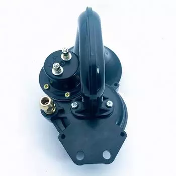 12 В/24 В автомобильный электрический гудок улитки 105-115 дБ супер громкий гудок для поезда грузовик гудок одинарный водонепроницаемый для грузовика мотоцикла лодки чёрный