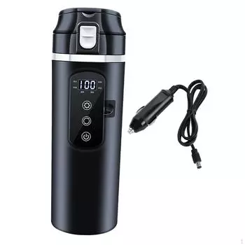 12 В 24 В автомобильный чайник бойлер изолированная чашка сенсорный подогрев воды подогрев питья для