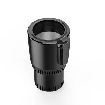 12 В/24 В автомобильный держатель для чашки, автомобильный подогреватель, охлаждающая чашка 2 в 1 для дома, быстрое охлаждение/нагрев, мини-холодильная чашка, автомобильный нагреватель из нержавеющей стали, держатель для чайника и кружки 12V