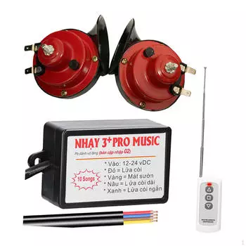 12 В 24 В автомобильный контроллер воздушного гудка лодка корабль аксессуар