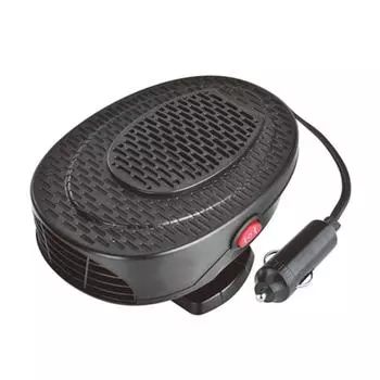 12 В/24 В автомобильный обогреватель электрический двухступенчатый регулируемый воздуховыпускной патрубок портативный размораживатель вращающееся основание малообъемный автомобильный обогреватель 1pcs красный