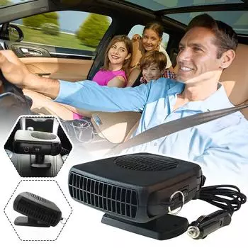 12 В/24 В автомобильный обогреватель, вентилятор, подключаемый к сети, автомобильный обогреватель, размораживатель лобового стекла, антизапотеватель для большинства транспортных средств, автомобильный обогреватель, подключаемый и работающий D2Y9