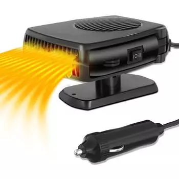 12 В/24 В Автомобильный обогреватель, размораживатель, портативный автомобильный размораживатель, лобовое стекло, вращающийся на 360 градусов, автомобильный размораживатель, нагревательный вентилятор охлаждения