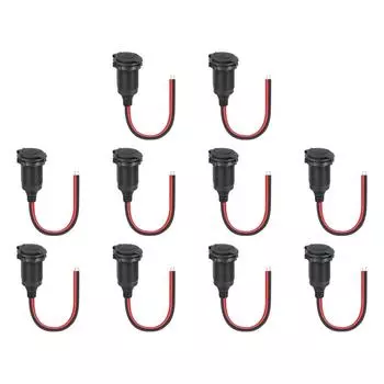 12 В-24 В Автомобильный прикуриватель Женский Разъем Авто Зарядное Устройство Разъем Адаптер