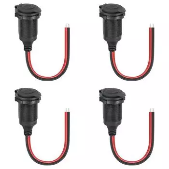 12 В-24 В Автомобильный прикуриватель Женский Разъем Авто Зарядное Устройство Разъем Адаптер