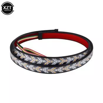 12 В/24 В автомобильный тормозной сигнал поворота багажник внедорожник RV гибкая светодиодная лента задний фонарь для Jeep контейнер грузовой пикап Bakkie