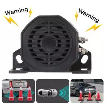 12 В/24 В автомобильный воздушный гудок для внедорожника, лодки, грузовика, сигнал заднего хода, автозапчасти, супер громкая резервная сирена, бипер, напоминания о движении задним ходом TZ-401