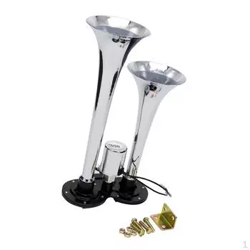 12 В/24 В для автомобиля, грузовика, фургона, лодки, мотоцикла, двойной трубный поезд, комплект воздушного звукового сигнала 150 дБ