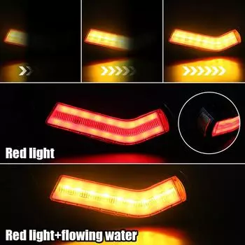 12 В 24 В грузовик указатели поворота лампы DRL мигающие задние фонари светодиодные задние габаритные огни тормозной указатель поворотник автоаксессуары для грузовиков