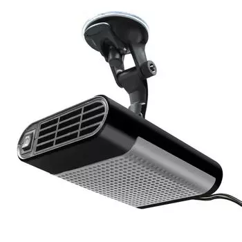 12 В/24 В Обогреватель для стекол Обогреватель для стекол Обогреватель для стекол 120 Вт Обогреватель для автомобиля с функцией предотвращения запотевания, вращающийся на 360 градусов 24v