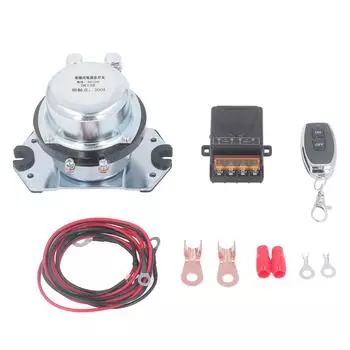 12 В 300 А реле соленоида большой мощности серебряный сплав контакт реле стартера переключатель для автомобильного двигателя света