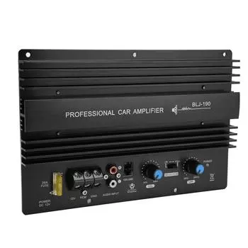 12 В 300 Вт автомобильный усилитель высокой мощности DIY автомобильный бас сабвуфер плата для 8-12 дюймовый басовый динамик двойной