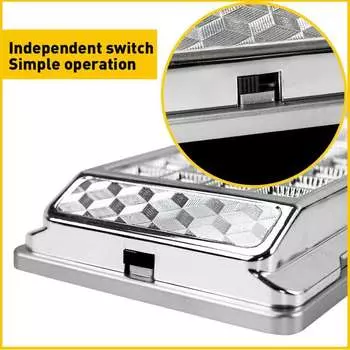 12 В 36 светодиодов салона автомобиля замена потолочного купола лампы IP67 водонепроницаемый авто прицеп грузовик морское внутреннее освещение белый