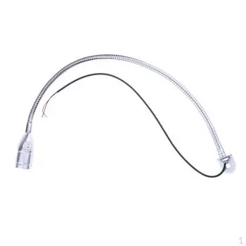 12 В 3 Вт лампа для чтения встроенная кнопка переключения минималистский гибкий светодиодный светильник на гусиной шее изголовье кровати