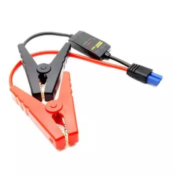 12 В 500 А Разъем для запуска стартера Смарт-зажим типа «крокодил» Автомобильный аварийный зажим для усилителя