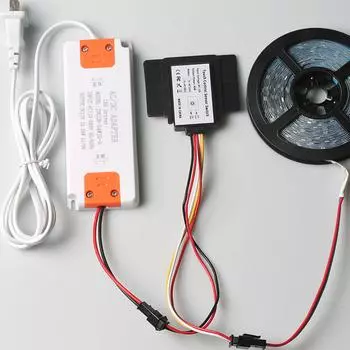 12 В 5 А Переключатель зеркала в ванной комнате Сенсорный выключатель для ванной комнаты Датчик для фар зеркала с 3-позиционным сенсорным датчиком диммера A