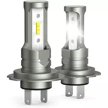 12 В 6500 К белая очень светящаяся лампа H7 Led H7 автомобильная лампа авто запасная лампа для H7 галогенный комплект 2 лампы H7 11x11x6cm