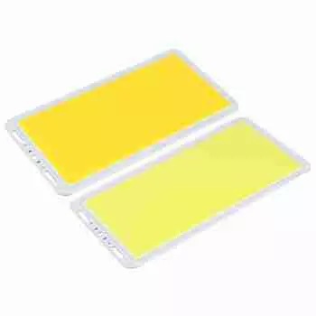 12 В 70 Вт 7000 лм COB панельный светильник светодиодная лента в форме лампы мягкое и сбалансированное освещение белый