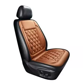 12 В электрическая подогреваемая подушка из хлопка, зимняя бытовая подушка, быстро нагревающаяся зимняя подушка, контроль температуры, автомобильные аксессуары серый