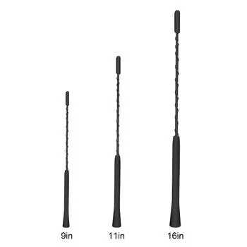 12 В автомобильная радио/стерео антенна алюминиевая AM/FM радио антенна автомобильная мачта на крышу штыревая усиленная антенна мачта автомобильные аксессуары 16 inches