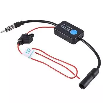 12 В автомобильная радиоантенна FM-радио усилитель сигнала усилитель автомобильные антенны антенны для морских лодок автозапчасти для автомобилей CHINA