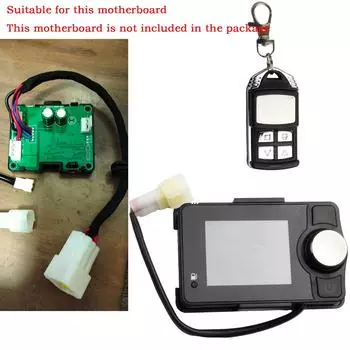 12 В Автомобильные Воздушные Дизельные Обогреватели ЖК-Переключатель Контроллер Парковки Пульт Дистанционного Управления 3-проводной Авто Обогреватель Парковки Дизельные Запчасти для Монитора CHINA